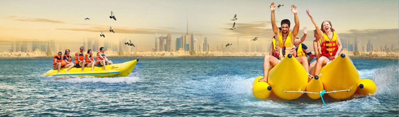 Banana Boat Ride Dubai(minimum 3 Pax)